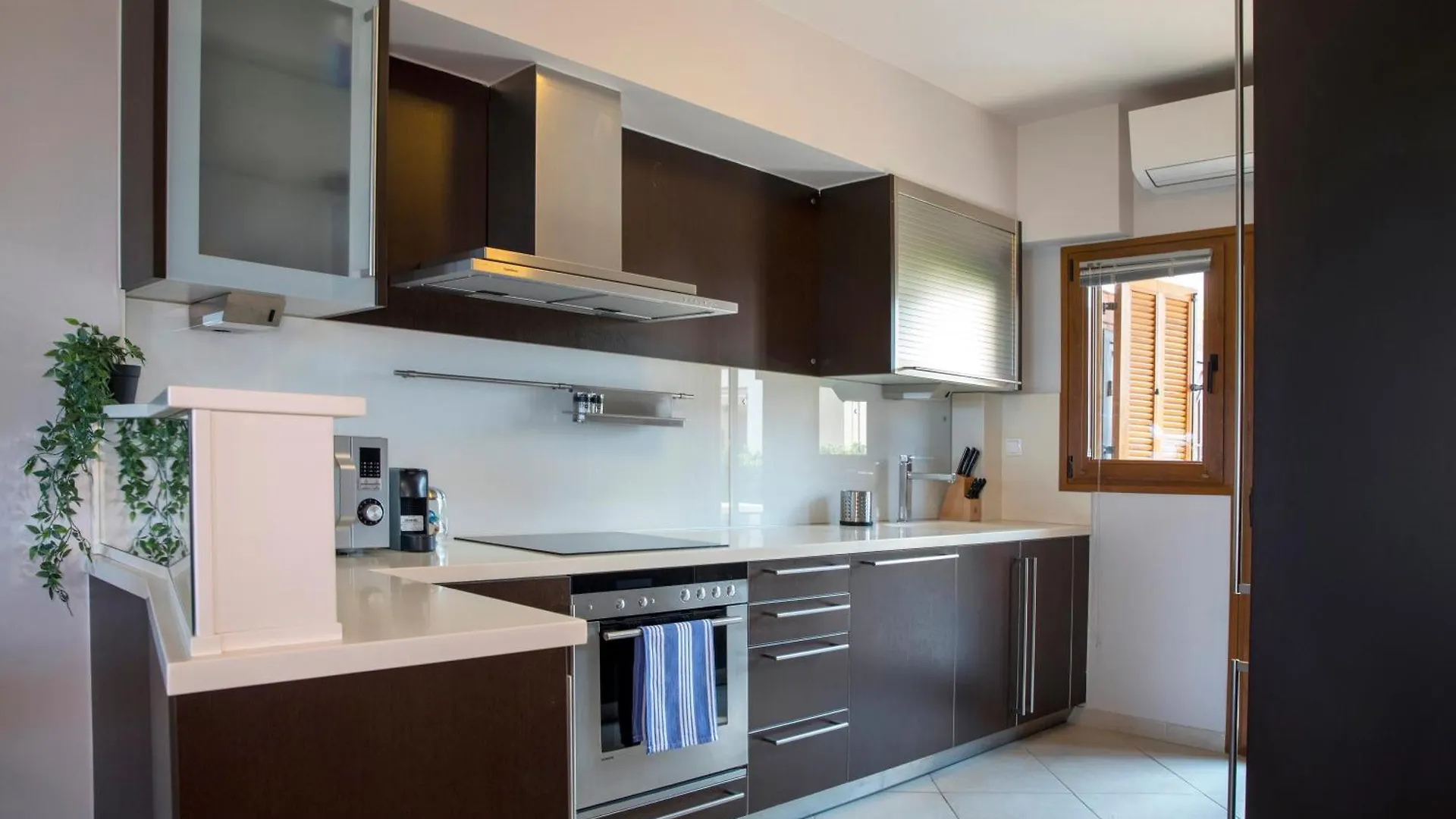 Exceptional Beachfront Villa Blue Cocoon Pefkochori Greece